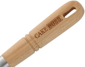 Cake Boss Wooden Tools and Gadgets 2-Piece Stainless Steel Icing Spatula Set