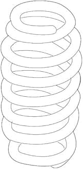 Volkswagen Coil Spring - 1K0-511-115BG