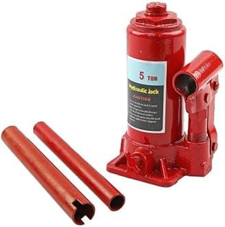 AQSON Hydraulic Bottle Jack 5 Ton for Lifting Cars & SUVs