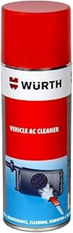 Wuerth Car AC Cleaner & Disinfectant Spray 300ml - Removes Odor, Kills Bacteria & Fungi - Air Conditioner System Cleaner for Auto Vehicle | German Engineered Product
