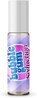 Quality Fragrance Oils' Bubble Gum Seduction for Women | Long-Lasting Perfume Oil, Alcohol-Free, Strong Scent, 10ml Roll-On | Affordable Alternative to Designer Fragrances