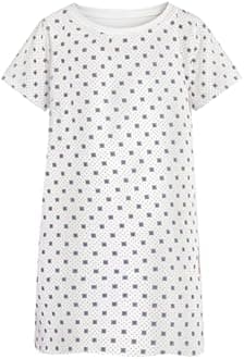 Linteum Textile Supply Blue Snowflake Cotton Blended Unisex Hospital Gowns, Patient Gowns with Back Ties for Men and Women, Comfortably Fits Sizes upto 2XL