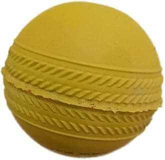 Rubber Balls for Cricket (Pack of 3) - Multicolor Bumper Cricket Ball - Standard Size - Standard Size - Jumper Ball
