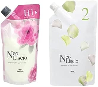 - Japanese Hair Straightening Neo Liscio Hair Rebonding Straightening Permanent Set Of H1(400g) + 2(800g)