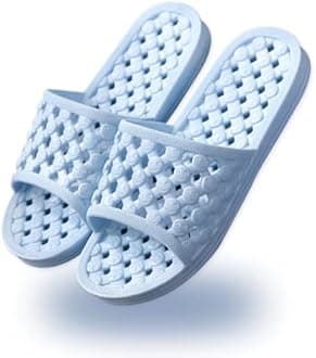 AYYDMY Shower Slippers Shoes for Women and Men, Bathroom Non-slip Shower Slippers Sandals, Cushioned Thick Sole Super Comfy, Pillow Sandals for Shower, Beach and Swimming