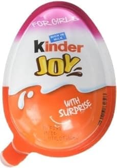 Chocolate Kinder Joy for Girls with Surprise Inside For Kids Delicious Tasty And Treaty (pack of 6)