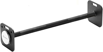 Barbell Bar Set, Quickly Convert Weights into Adjustable Barbell, with One Pair of 4.4LB Bolts, Supporting Weights Up to 264lb, Perfect for Fitness Training, Home Gym