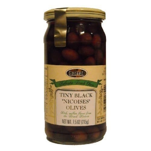 Tiny Black Nicoise Olives