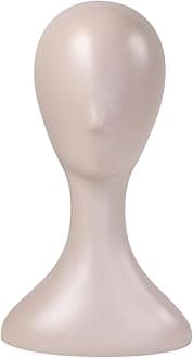 Studio Limited Professional Plastic Mannequin Head (Nude), Durable Women Model Wig Stand Display