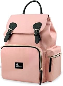 R for Rabbit Caramello Bliss Diaper Bag for Mother, Multipurpose Stylish Diaper Bag, Waterproof Maternity Backpacks, Nursing Backpack