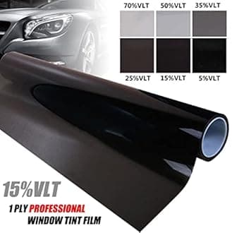 Professional Car Auto Van Limo Tint Black Scratch-Resistant 51cm x 20m 5% Very Dark