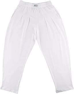 Muscle Alive Mens Gym Baggy Pants for Bodybuilding Fitness Sports Trousers Cotton and Spandex