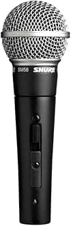 - SM58S Vocal Microphone (with On/Off Switch)