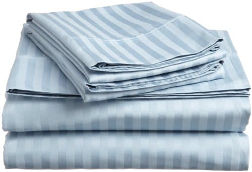 Hotel Collection Deluxe Bed Sheet Set, King Light Blue