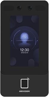 Ds-K1T342Mfwx Face Access Terminal With Face, Finger & Card Access With Wifi 330Mm*150Mm Black