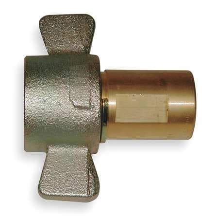 Parker 6125-16 Valved Hyd Quick Coupler w/Wingnut 1 IN NPT Female