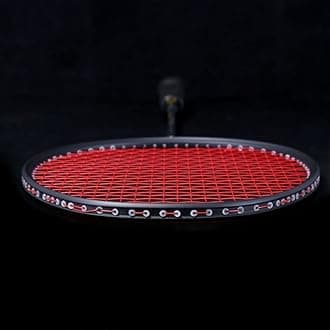 YUTR Graphite Single Badminton Racquet Professional Carbon Fiber Badminton Racket with Carrying Bag