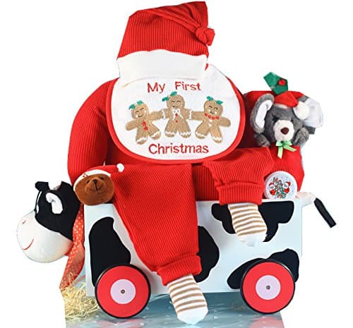 My First Christmas Wagon Gift Set-12 mos