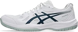 ASICS Men's Upcourt 6 Volleyball Shoes, Oyster Grey/Midnight Blue