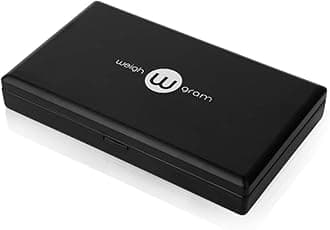 Weigh Gram Digital Pocket Scale, 600g x 0.1g, Jewelry & Food Scale for Kitchen