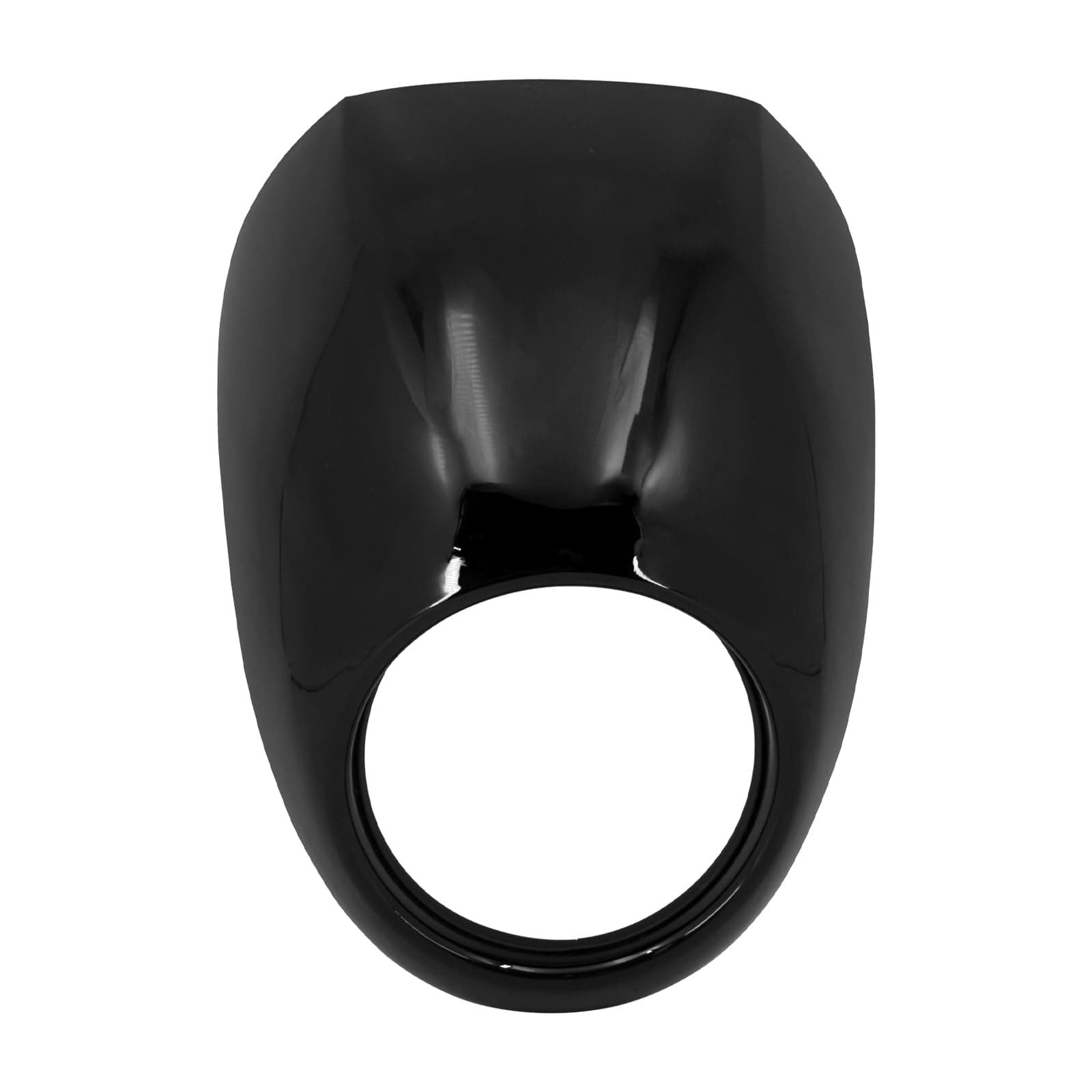 Headlight Fairing Cover Gloss Black Front Cowl Fork Mount Headlamp Mask Visor Fit for Harley Sportster XL883 XL1200 Dyna