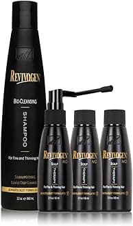 Revivogen MD Scalp Therapy Thinning Hair Solution and Bio-Cleansing Shampoo Set