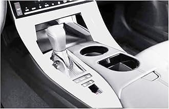 ERIDANUS Auto Accessories for Toyota Avalon 2022 2021 2020 2019 Car Gear Panel Frame Accessory Parts (Silver for Low Configuration) ABS 1 PCS