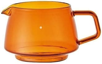 21748 SEPIA Jug, 2 cups, Amber, Microwave and Dishwasher Safe, Scale Included