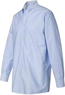 HSGDD Van Heusen Long Sleeve Button Down Pinpoint Shirt