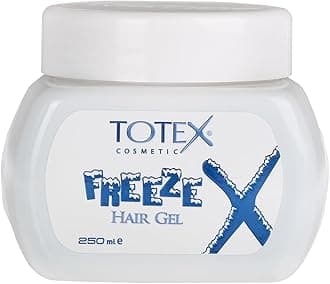 Hair Styling Freeze Gel 250 ml | Extreme Hold Hair Gel | Long Lasting Strong Control | Non-Sticky Transparent Formula | Professional Salon Quality Styling Gel for Men & Women