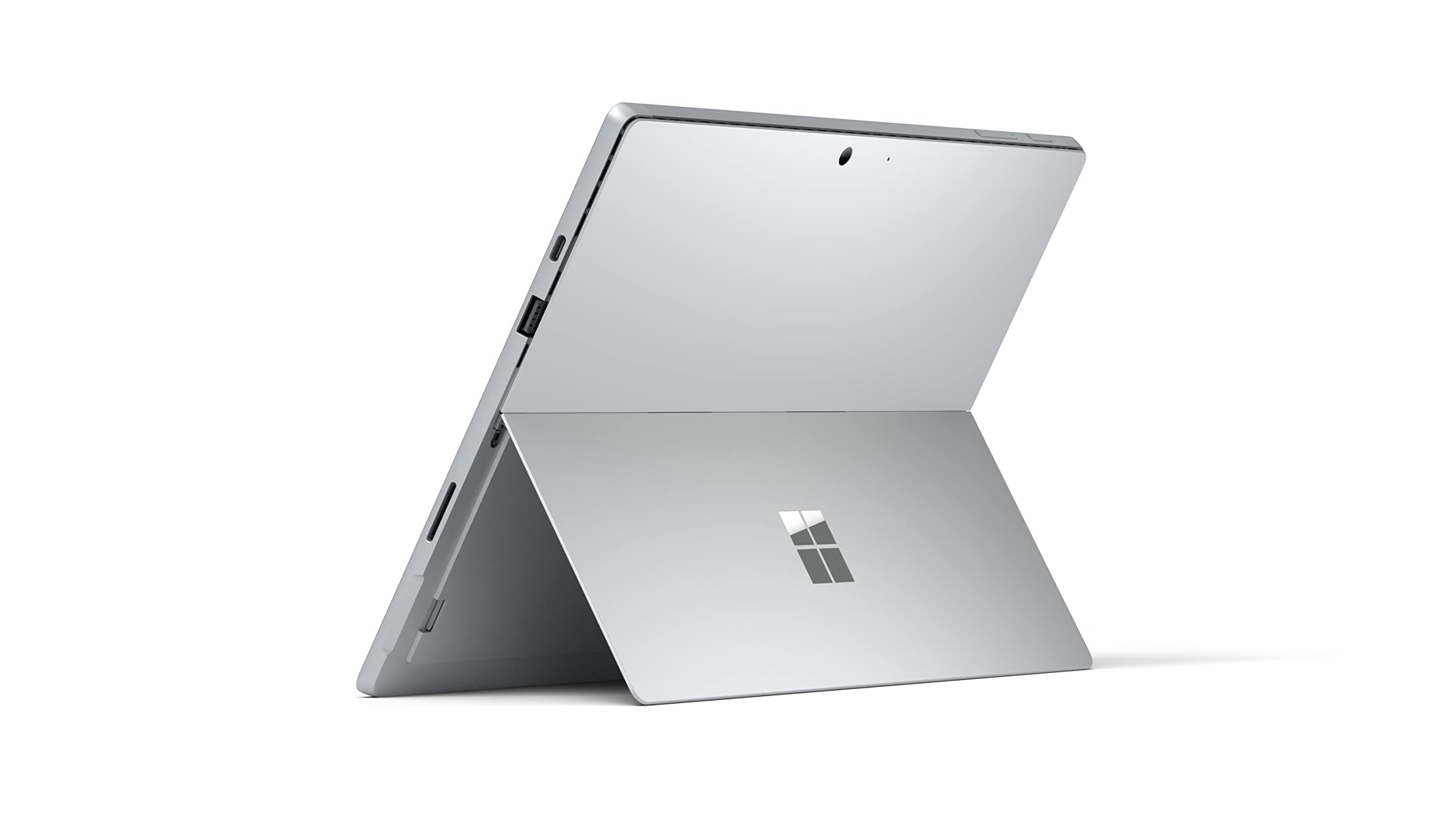 Microsoft Surface Pro 7 12.3” Tablet (Platinum) - Intel 10th Gen Quad Core i7, 16GB RAM, 256GB SSD, Windows 10 Home, 2019 Edition