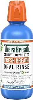 TheraBreath16 Fl Oz, ICY Mint Flavor Mouthwash 16 Fl Oz Pack of 1