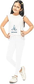 SHIVAYA Premium Cotton Leggings for Girls