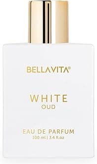 - BELLAVITA White Oud 100ml | Long Lasting Unisex Perfume | Perfume for Man and Woman | Eau De Parfum | Orange, Patchouli, Musk | Oud, Citrus & Spicy Premium Fragrance