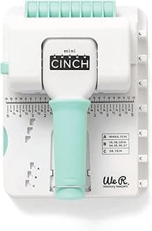 We R Memory Keepers Mini Cinch Bookbinding Machine - Small Craft Tool, Compatible with Wire or Spiral Coils, Make Professional Books, Notebooks, Calendars