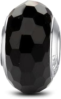 925 Sterling Silver Charms for Bracelets,Fashion DIY Dangle Pendants Beads Simulated Birthstone Charms,Birthday Gifts for Women