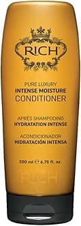 RICH Pure Luxury Intense Moisture Conditioner for Damaged & Dry Hair - Moisturizing & Smoothing, Anti-frizz, Prevents Split Ends - Marula Oil & Cherry Blossom Extract - 6.75 oz