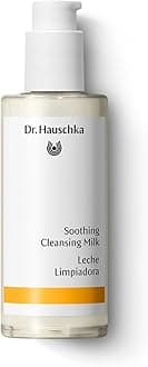 Dr. Hauschka Soothing Cleansing Milk, Sensitive Skin pH Balanced Facial Cleanser & Make Up Remover for all skin types, Certified Natural, 4.9 Fl Oz