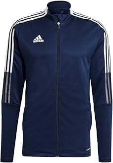 Men's Tiro 21 Track Jacket, Navy Blue,L - US