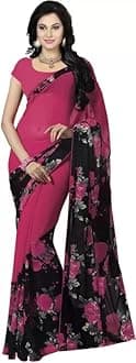 Yashika Women's Georgette Printed Saree