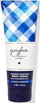 Bath & Body Works Gingham Ultimate Hydration Body Cream Gift Set For Women, 8 Fl Oz (Gingham)