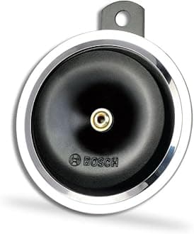 Bosch_Offroader_Horn_Black_Colour_12 V_Single_ For Car, LCV,3-Wheeler,Bike