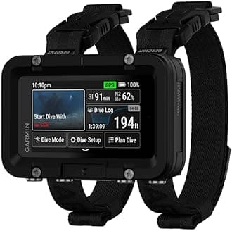 GARMIN Descent X50i Premium Dive Computer | 3-Inch Vibrant Colour Touchscreen Display and 20 ATM Dive Rated with Leak Proof Buttons | Diveview Colour Maps with Depth Contours and Dive Sites