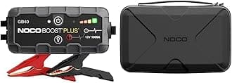 Boost Plus GB40 1000 Amp 12-Volt UltraSafe Portable Lithium Car Battery Jump Starter Pack & GC040 Universal EVA Protection Case for GENIUS1, GENIUS2, GENIUS5, and GENIUS10