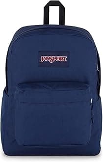 JanSport Superbreak Plus 26 Ltrs Laptop Backpack (Navy)