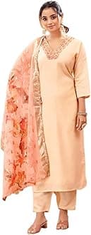 SHIENZY Women's Kurta & Pant with Dupatta || Straight Kurta Outfits || Ethnic Set (SHZ/1499-1606)