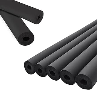 Pipe Insulation Foam Tube - 1-1/4"ID Foam Tubing for AC Unit, Guitar Stands, Exercise Machine Handle and Roof Rack (1-1/4"ID x 3/8"TK)