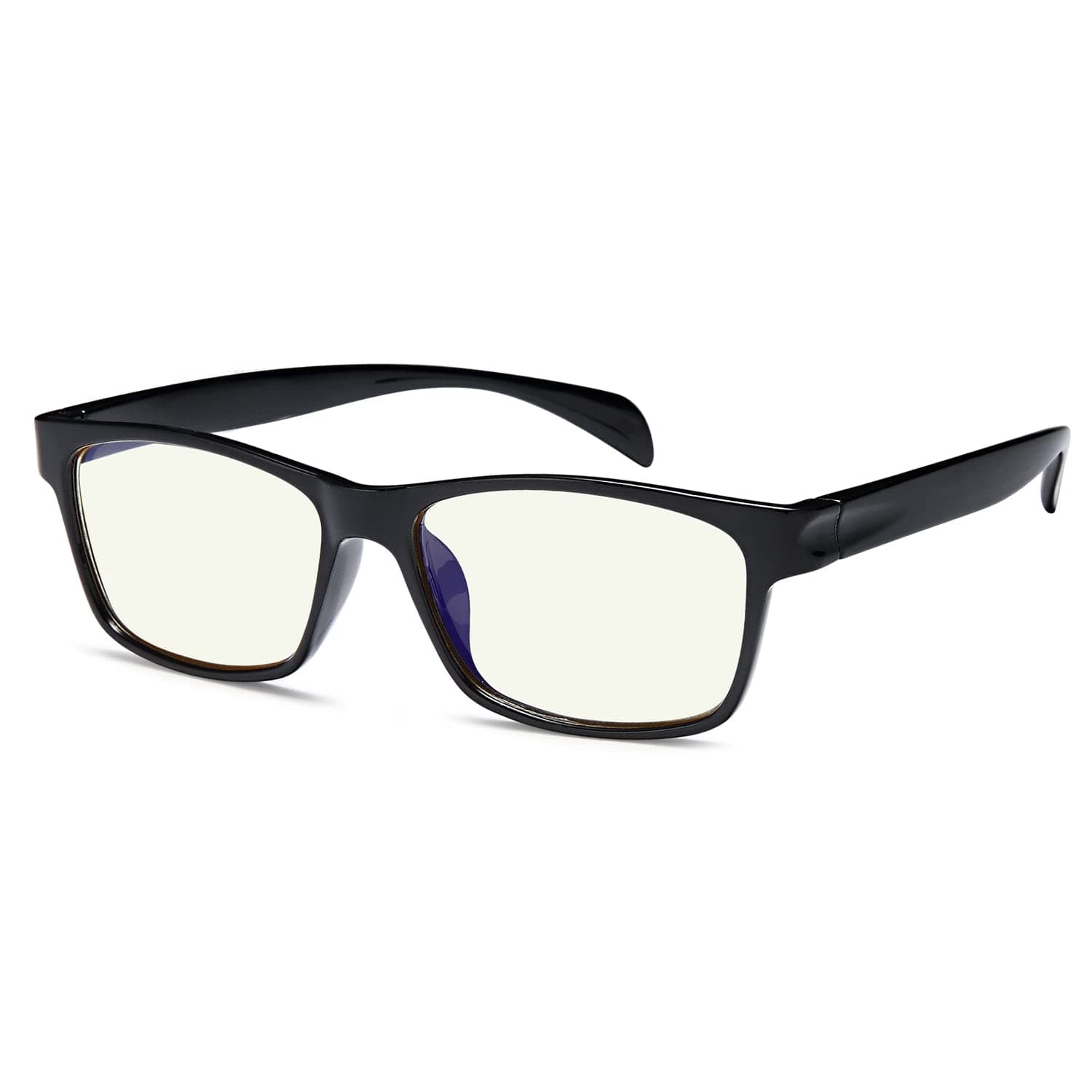 Gamma Ray Computer Blue Light Blocking Gaming Glasses w/Amber Tint and Anti Glare UV Digital Eyestrain