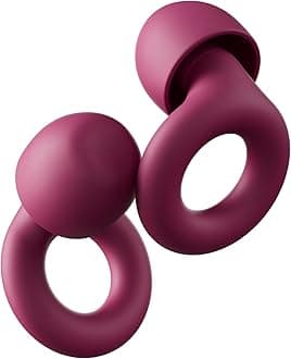 LoopQuiet 2 Ear Plugs – Ultra-Comfy Reusable Noise-Reducing Earplugs for Sleep, Deep Focus, Travel, Noise Sensitivity | Flexible Hearing Protection | Customizable Fit | 24dB (SNR) Noise Reduction