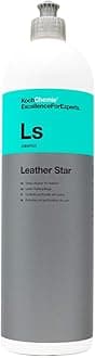 KOCHCHEMIE - Leather Star - Deep Cleaner for Leather; Revitalizes, Preserves and Protects; Pleasant Scent, Colorful Appearance, Supple and Soft Feel; Anti-Slip Formula (1 Liter)